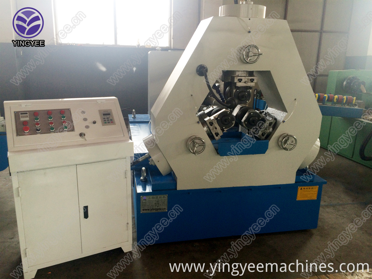 Yingyee ZP-6.3 pipe thread rolling machine made in China